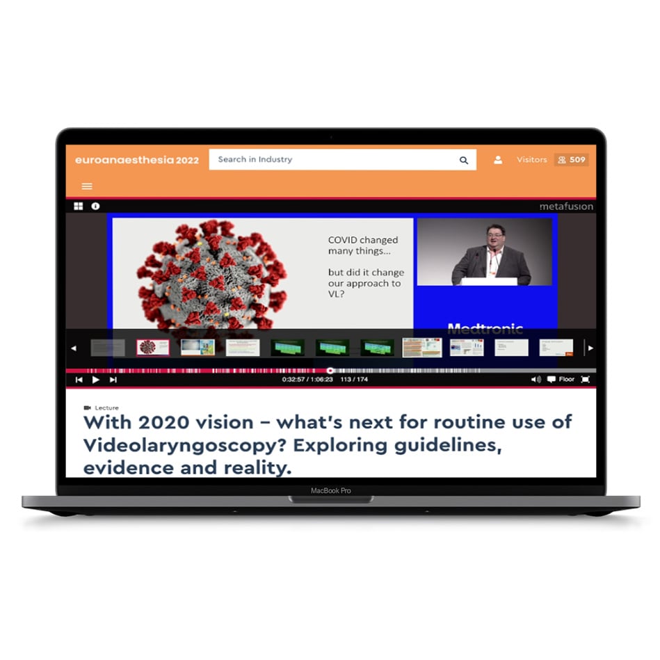 meta-fusion Euroanaesthesia 2022 Milan