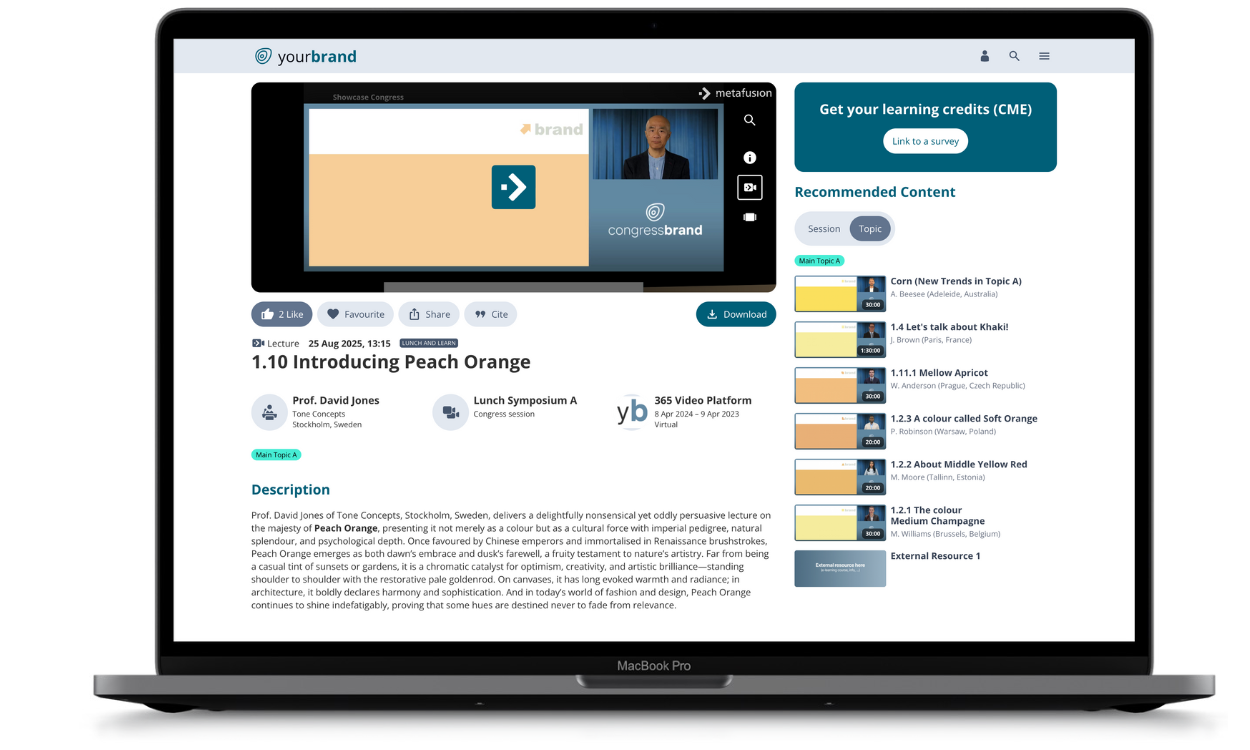 Publication Webcast Showcase
