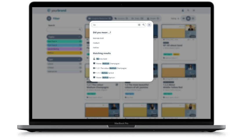 Search autocomplete Showcase